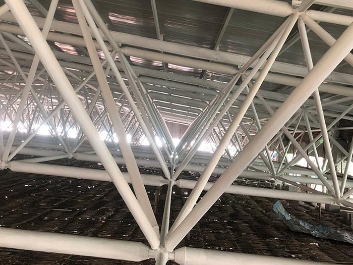 平凉大型螺栓球网架施工厂家